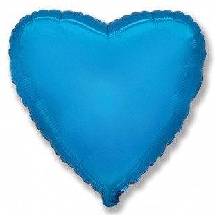 Шар (32''/81 см) Сердце, Синий