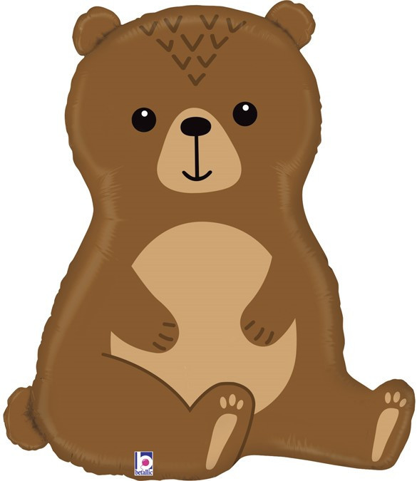 Шар (29''/74 см) Фигура, Лесной Медведь - в магазине «ШарикClub»