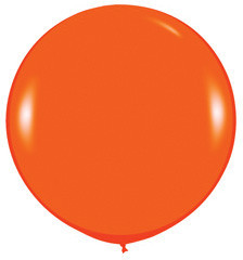 Шар (36''/91 см) Оранжевый (061), пастель - в магазине «ШарикClub»