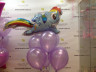 Шар (43''/109 см) Фигура, My Little Pony, Лошадка Радуга - в магазине «ШарикClub»