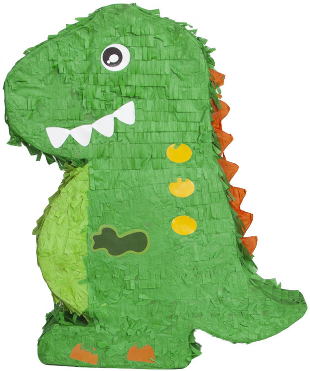 Пиньята Динозавр, Зеленый, 35*43*10 см - в магазине «ШарикClub»