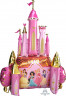 Шар (54''/137 см) Ходячая Фигура, Сказочный Замок, Принцессы Диснея, Розовый - в магазине «ШарикClub»
