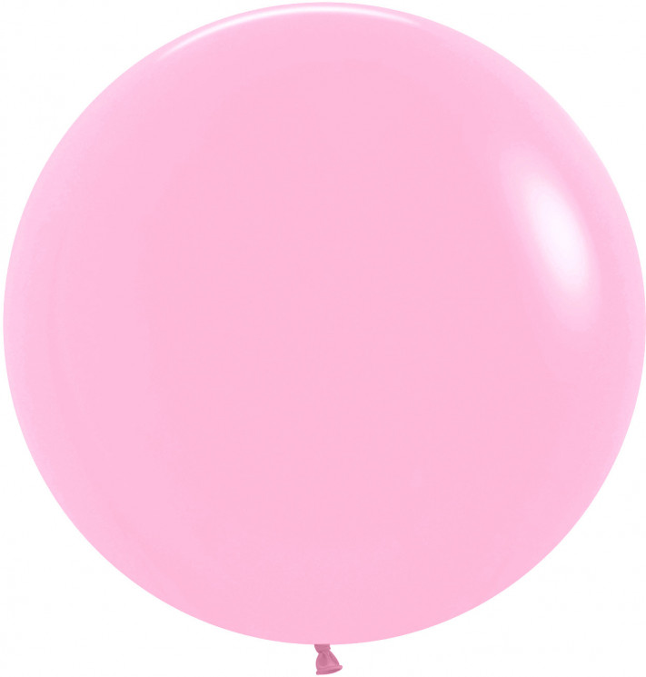 Шар (36''/91 см) Розовый (009), пастель - в магазине «ШарикClub»