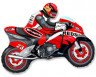 Шар (31''/79 см) Фигура, Мотоцикл, Красный - в магазине «ШарикClub»