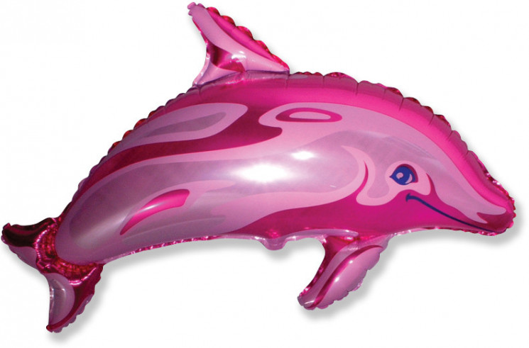 Шар (37''/94 см) Фигура, Дельфин, Фуше