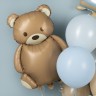 Шар (35''/89 см) Фигура, Мишка, Сатин - в магазине «ШарикClub»