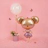 Шар 3D (36''/91 см) Ходячая Фигура, Мышка Балерина