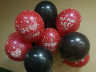 Воздушный шар (12''/30 см) Любовь, Красный (230), пастель, 5 ст - в магазине «ШарикClub»
