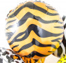 Шар (18''/46 см) Круг, Анималистика, Пятнистый окрас, Тигр - в магазине «ШарикClub»