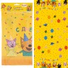Скатерть одноразовая, Три Кота, Играем вместе, Желтый, 120*180 см - в магазине «ШарикClub»