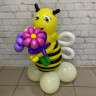 Композиция "Пчелка с букетом" - в магазине «ШарикClub»