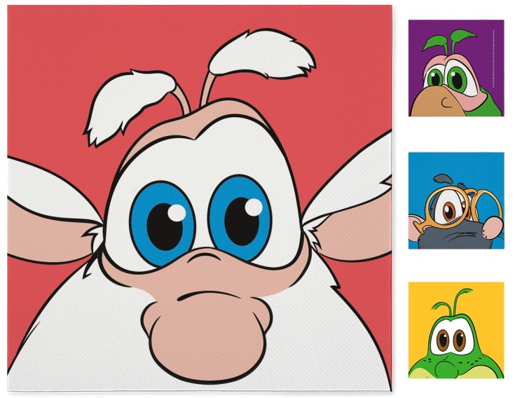 Салфетки, Супер Буба, 33*33 см, 20 шт.