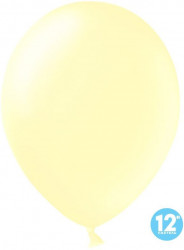 Шар (12''/30 см) Макарунс, Неаполитанский желтый, пастель
