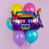 Шар (29''/74 см) Фигура, Магнитофон - в магазине «ШарикClub»
