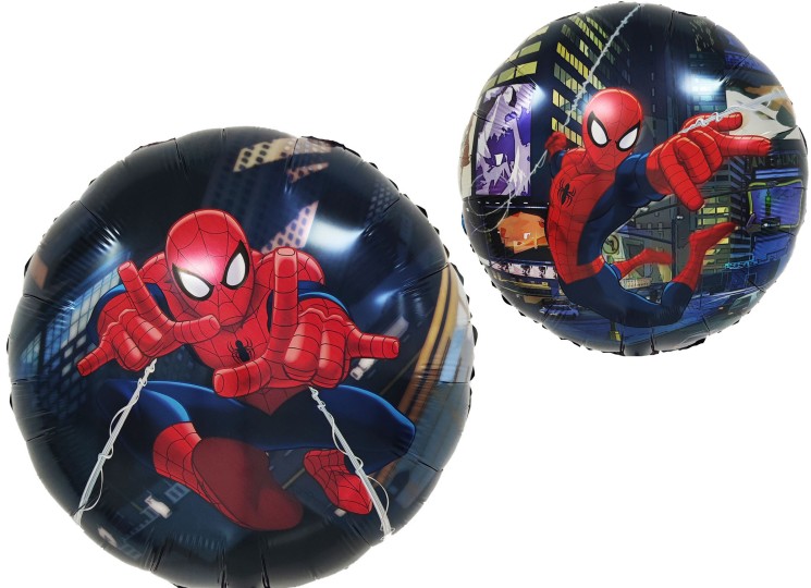 Шар (18''/46 см) Круг, Человек Паук - в магазине «ШарикClub» Шар (18''/46 см) Круг, Человек Паук - в магазине «ШарикClub»