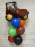 Шар (37''/94 см) Фигура, Трактор, Красный - в магазине «ШарикClub»