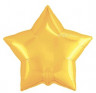 Шар (19''/48 см) Звезда, Светлое золото - в магазине «ШарикClub»
