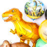 Шар (18''/46 см) Круг, Динозавры Юрского периода - в магазине «ШарикClub»
