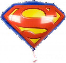 Воздушный Шар (26''/66 см) Эмблема Супермена