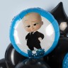 Шар (18''/46 см) Круг, Малыш Босс - в магазине «ШарикClub»