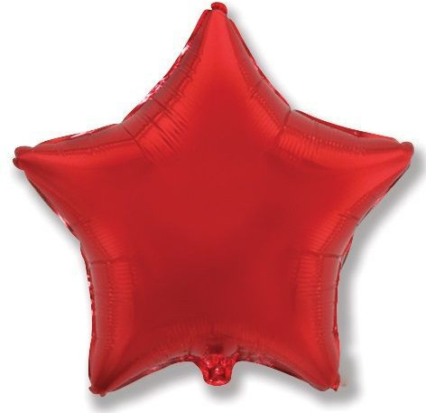 Шар (32''/81 см) Звезда, Красный