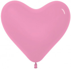 Сердце (12''/30 см) Розовый (009), пастель