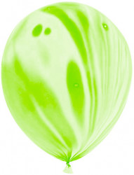 Шар (12''/30 см) Зеленый, агат