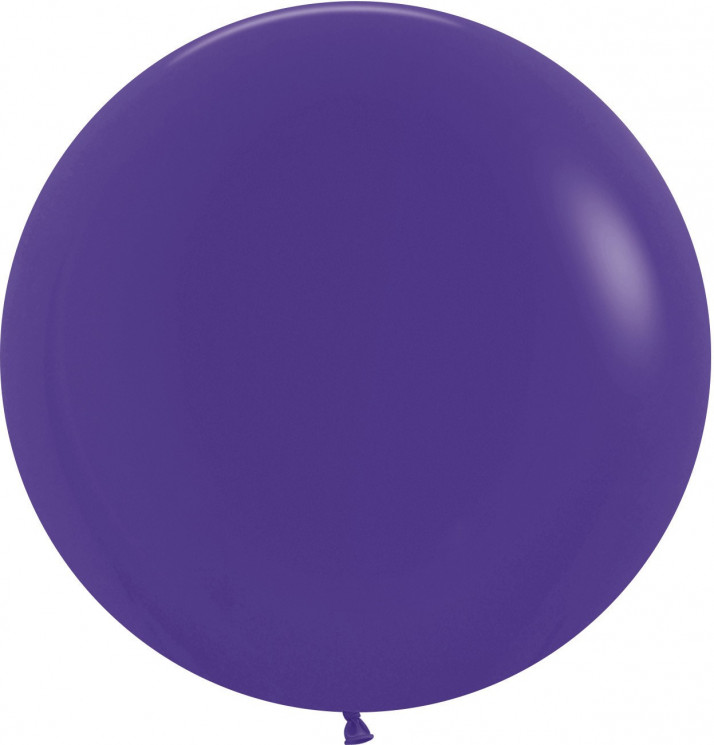 Шар (24''/61 см) Фиолетовый (051), пастель - в магазине «ШарикClub»