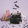 Набор свечей Фигура, Мрачная стори, 3,5*4 + 2,5 см, 4 шт. с держат. - в магазине «ШарикClub»