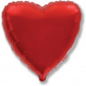 Шар (32''/81 см) Сердце, Красный - в магазине «ШарикClub»