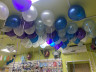 Облако воздушных шаров, металлик - в магазине «ШарикClub»