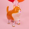 Шар 3D (24''/61 см) Ходячая Фигура, Кот