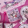Тарелки (7''/18 см) Kuromi, 6 шт. - в магазине «ШарикClub»