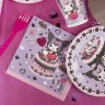 Тарелки (7''/18 см) Kuromi, 6 шт. - в магазине «ШарикClub»