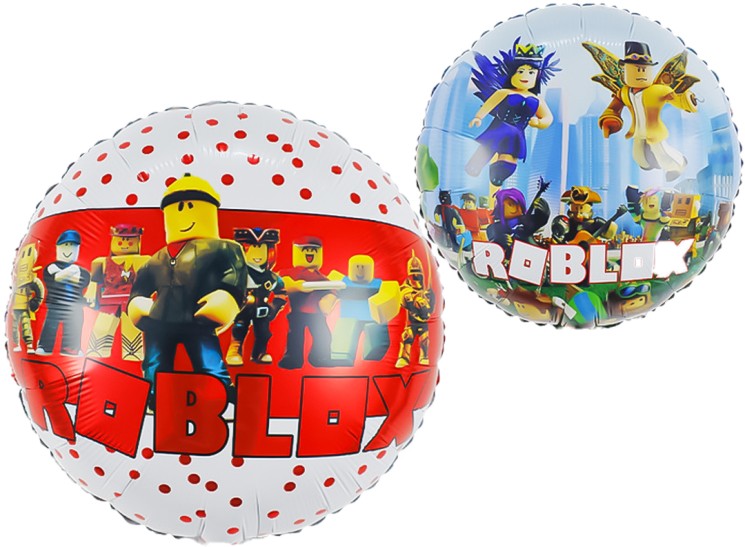 Шар (18''/46 см) Круг, Блоки, Любимая игра - в магазине «ШарикClub»