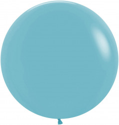 Шар (24''/61 см) Синяя бирюза (038), пастель