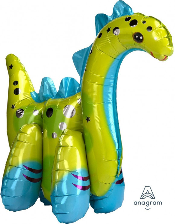 Шар 3D (23''/58 см) Фигура, Динозавр - в магазине «ШарикClub»