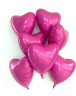 Шар (19''/48 см) Сердце, Розовый пион - в магазине «ШарикClub»
