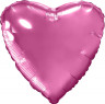 Шар (19''/48 см) Сердце, Розовый пион - в магазине «ШарикClub»