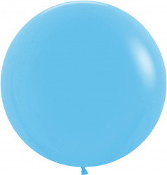 Шар (24''/61 см) Голубой (040), пастель