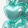 Шар (18''/46 см) Сердце, Тиффани
