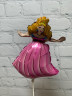 Шар (14''/36 см) Мини-фигура, Принцесса, Розовый - в магазине «ШарикClub»