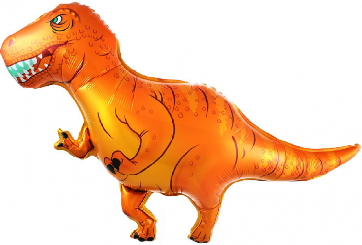 Шар (41''/104 см) Фигура, Динозавр Ти-Рекс - в магазине «ШарикClub»