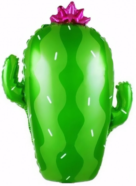Шар (29''/74 см) Фигура, Кактус, Зеленый - в магазине «ШарикClub»
