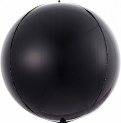 Шар 3D (20''/51 см) Сфера, Черный