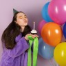 Свечи Зефирная серия, Нежные цвета, Макарунс, 0,7*7 + 3 см, 6 шт. с держат.