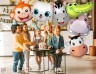 Шар (31''/79 см) Фигура, Голова, Милый Крокодил