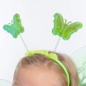 Набор (ободок, крылья, юбочка, волшебная палочка), Лесная Фея, Зеленый, 47*38 см