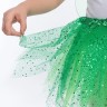 Набор (ободок, крылья, юбочка, волшебная палочка), Лесная Фея, Зеленый, 47*38 см