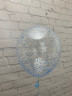 Шар с пенопластовыми шариками, Голубой - в магазине «ШарикClub»
